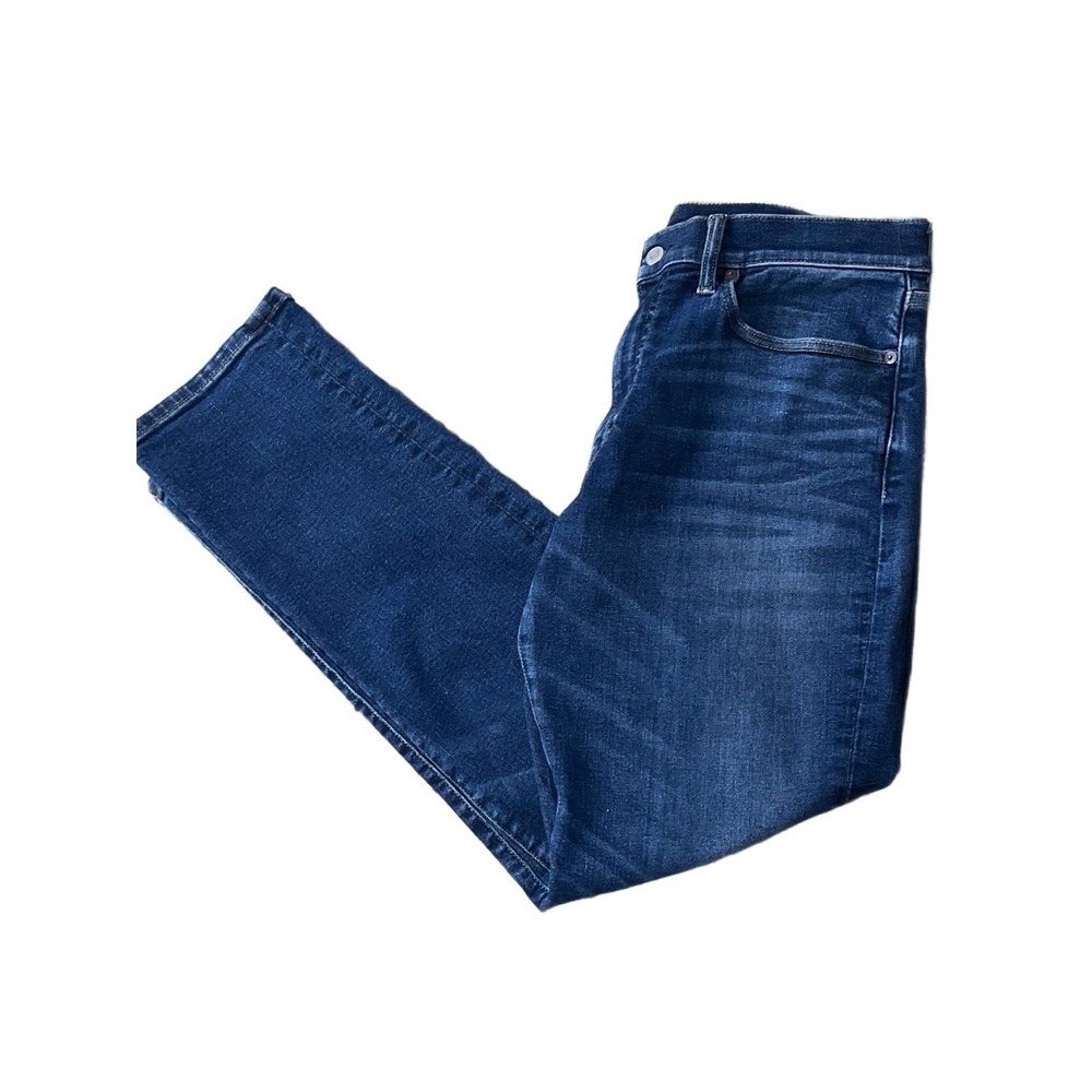 Lucky Brand Jeans 121 Slim Fit Straight Leg Men's 33x30 Stretch Blue Denim